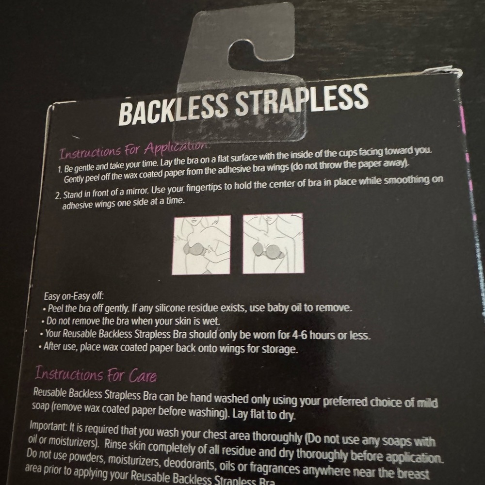 Backless Strapless Bra - Picture 6 of 7